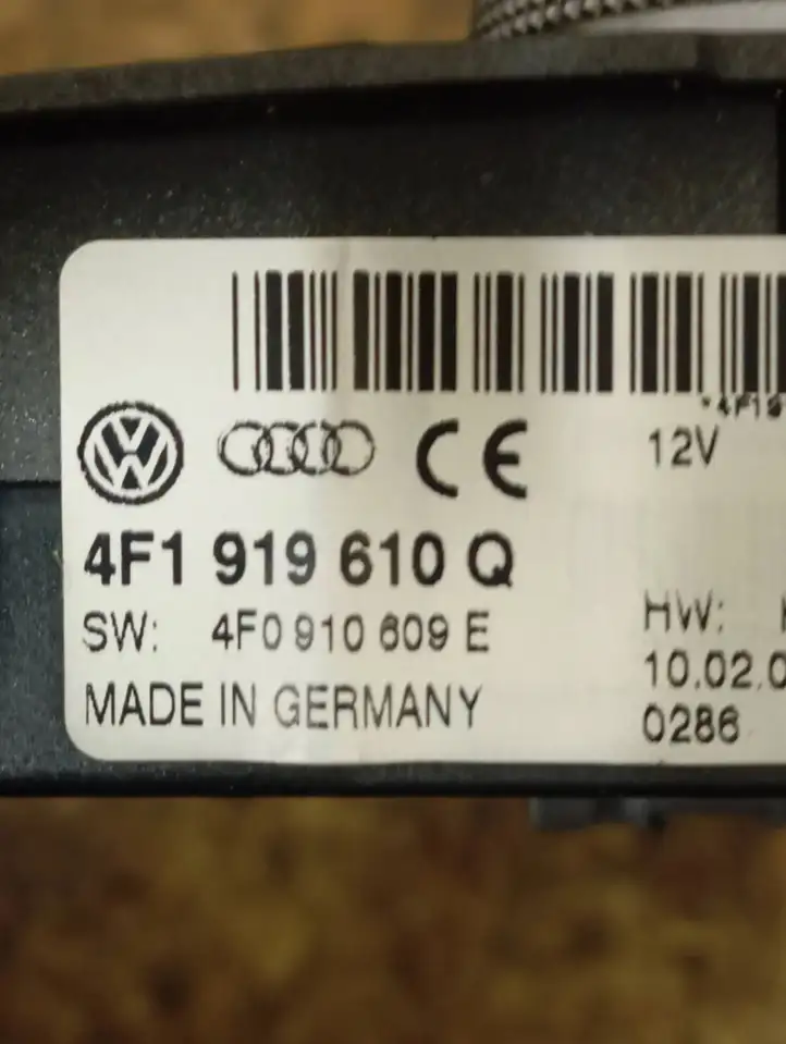 Audi A6 S6 C6 4F (2004 - 2008) 4F1919610Q Контроллер мультимедийной системы — фото 3