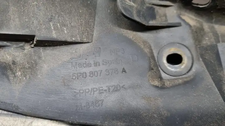 Seat Altea (2004 - 2009) 5P0807376 Кронштейн заднего бампера — фото 3