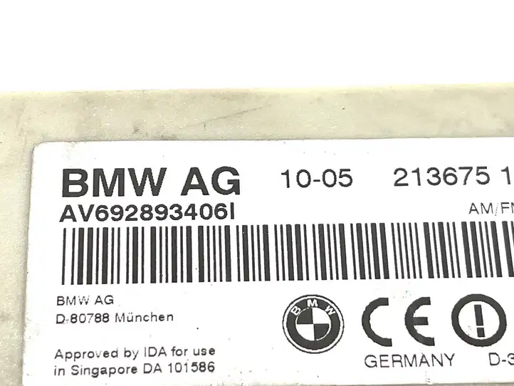 BMW 3 E90 E91 (2005 - 2012) 6928934 Усилитель антенны — фото 6