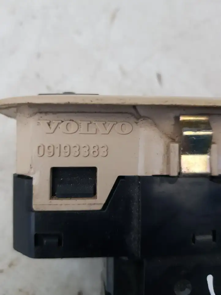 Volvo S60 (2000 - 2004) 09193383 Кнопка стеклоподъемников — фото 3