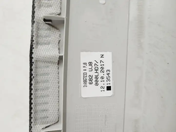 Skoda Superb B8 (3V) (2015 - 2023) 3V0867233A Обшивка стойки A — фото 6