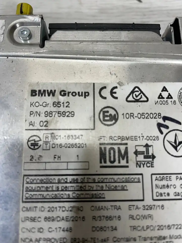 BMW 1 F20 F21 (2011 - 2019) 9875929 Магнитола / мультимедийная система — фото 5