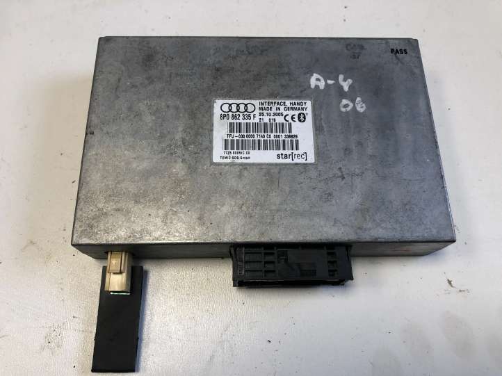 8P0862335F Audi A4 S4 B7 8E 8H Bluetooth modulis