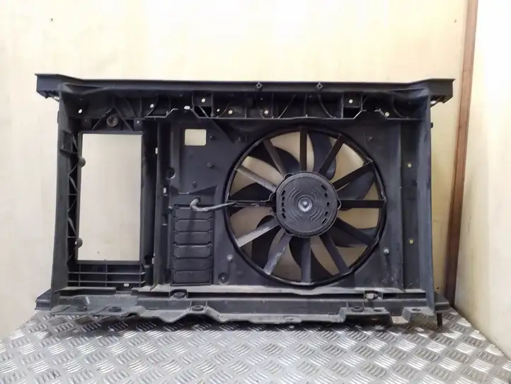 Citroen C4 I Picasso (2006 - 2013) 9658574380 Дифузор радиатора — фото 2