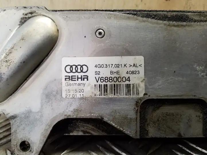 Audi A6 C7 (2011 - 2014) 4G0317021K Масляный радиатор коробки передач — фото 2