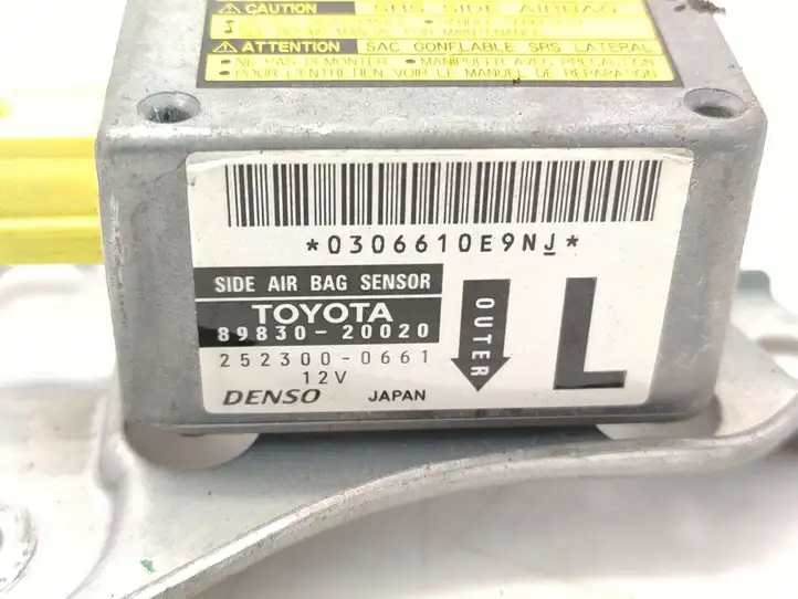 Toyota Celica T230 (1999 - 2006) 8983020020 Датчик удара SRS — фото 8