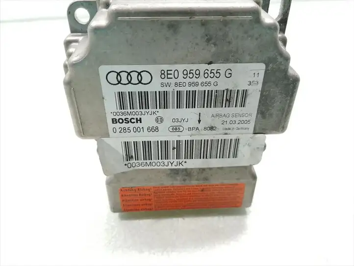 Audi A4 S4 B7 8E 8H (2004 - 2009) 8E0959655G Датчик удара SRS — фото 4