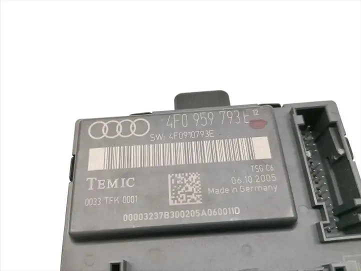 Audi A6 S6 C6 4F (2004 - 2008) 4F0959793E Блок управления дверью — фото 4