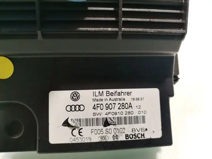 Audi A6 S6 C6 4F (2004 - 2008) 4F0907280A Прочие блоки управления — фото 4