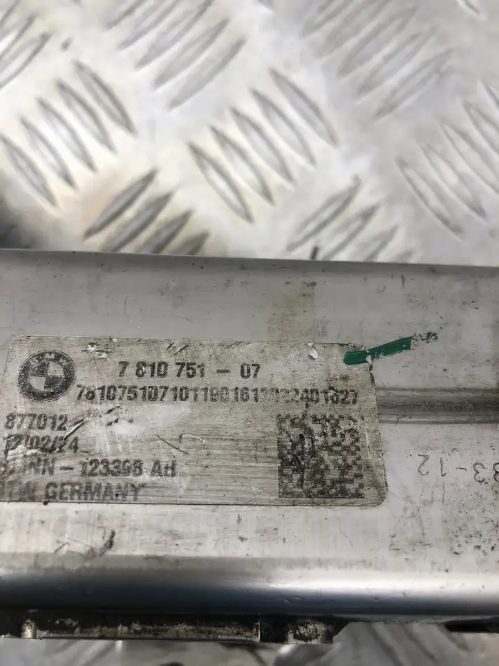 BMW 3 F30 F35 F31 (2012 - 2018) 7810751 Охладитель клапана EGR — фото 8