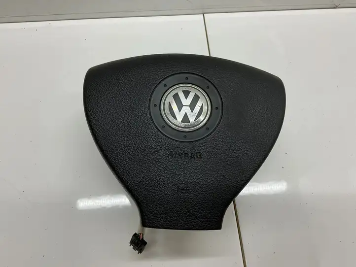 Volkswagen PASSAT B6 (2005 - 2010) 1K0880201BT Подушка безопасности руля — фото 1