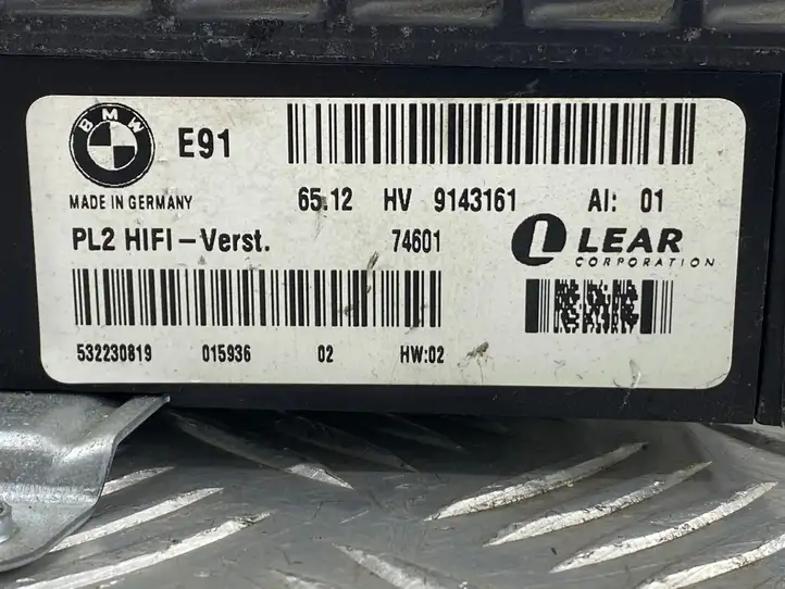 BMW 3 E90 E91 (2005 - 2012) 9143161 Усилитель звука — фото 5
