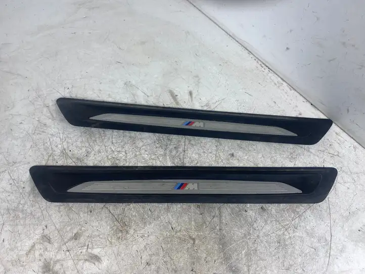 BMW 3 F30 F35 F31 (2012 - 2018) 7289215 Наружная отделка переднего порога — фото 1
