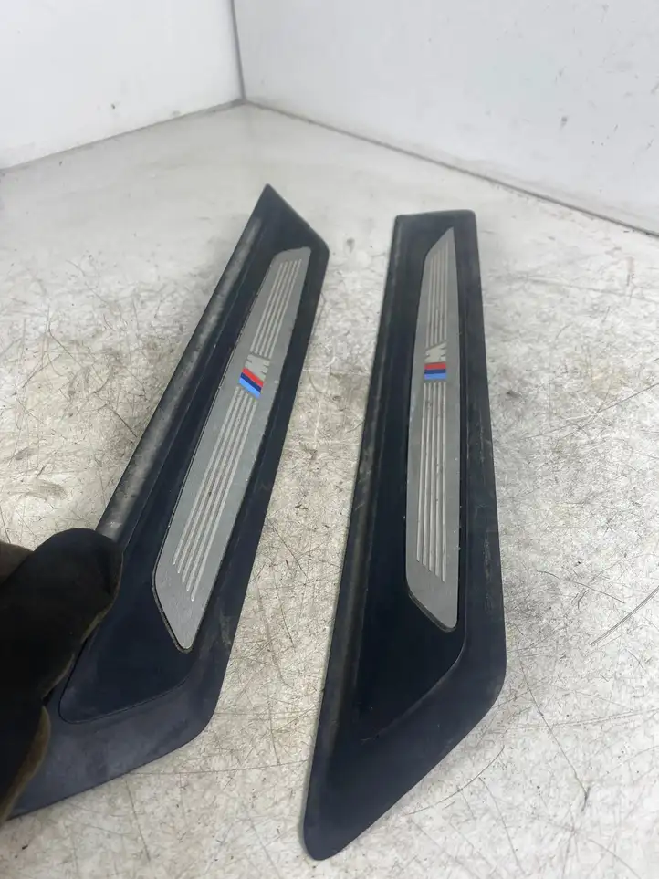 BMW 3 F30 F35 F31 (2012 - 2018) 7289215 Наружная отделка переднего порога — фото 2