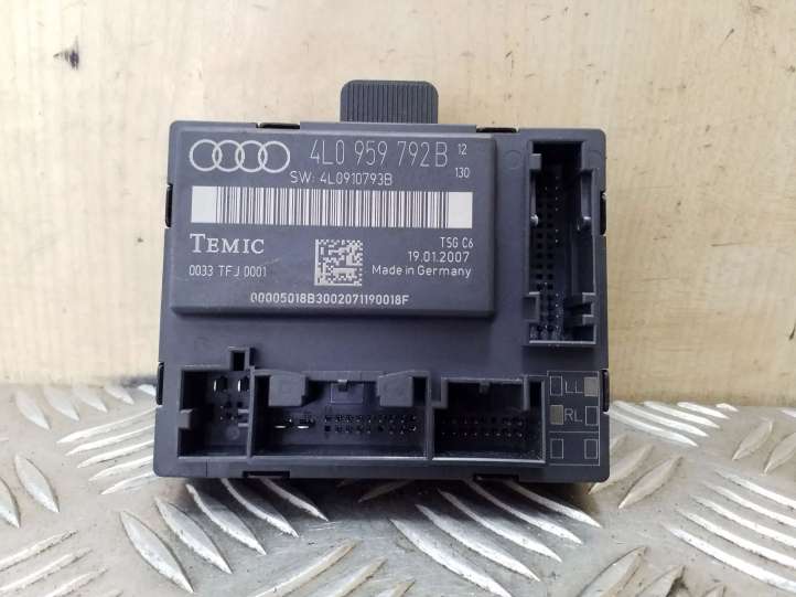 4L0959792B Audi Q7 4L Durų elektronikos valdymo blokas