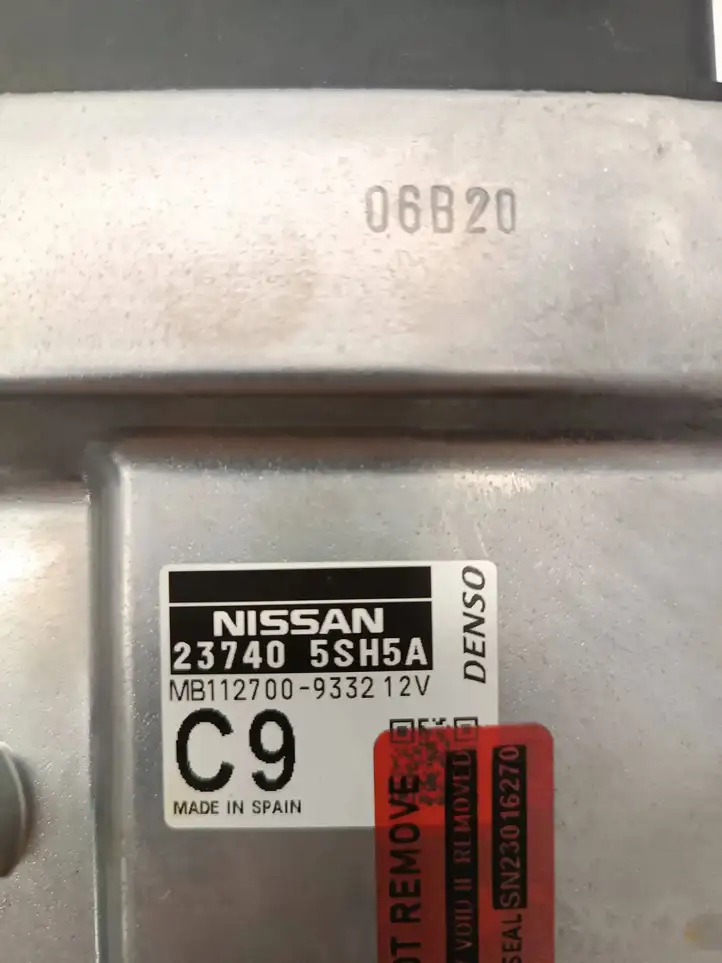 Nissan Leaf II (ZE1) (2017 - ) 237405SH5A Блок управления двигателем (ЭБУ) — фото 8