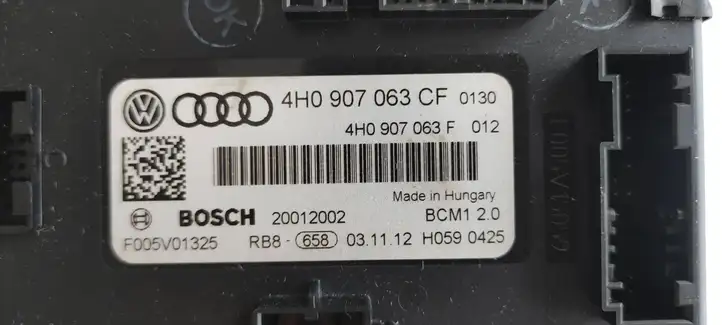 Audi A6 Allroad C7 (2012 - 2014) 4H0907063CF Комплект системы зажигания — фото 4