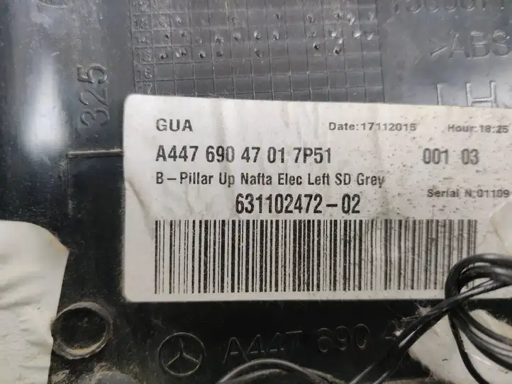 Mercedes-Benz Vito W447 (2014 - ) A4476904701 Верхняя обшивка стойки B — фото 5