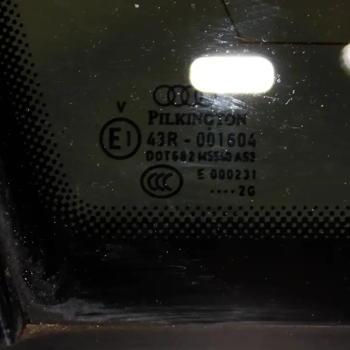 Audi Q7 4L (2009 - 2015) 43R001604 Заднее боковое стекло — фото 10