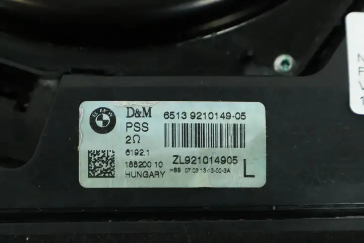 BMW 3 F30 F35 F31 (2012 - 2018) 9283511 Комплект аудиосистемы — фото 5