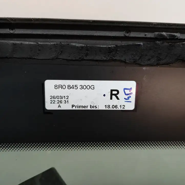Audi Q5 SQ5 (2008 - 2012) 8R0845300G Заднее боковое стекло — фото 5
