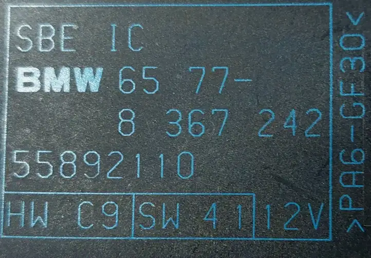 BMW 5 E39 (1996 - 2003) 8367242 Датчик занятости сиденья — фото 4