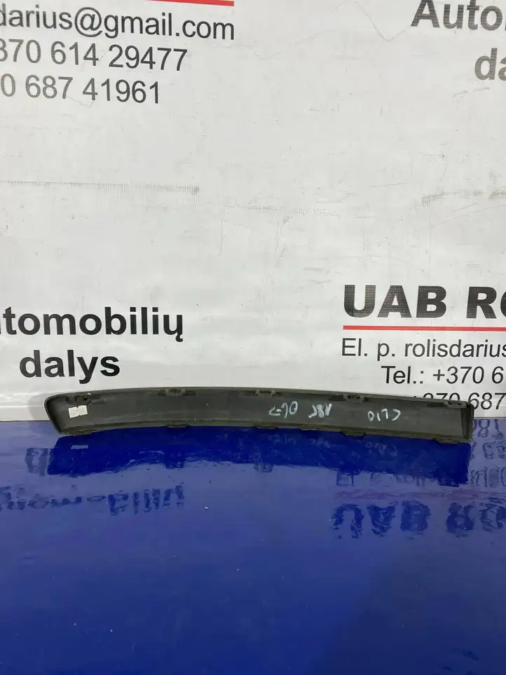 Renault Clio II (2001 - 2005) 1859425S16G Молдинг переднего бампера — фото 5