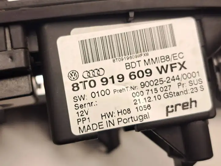 Audi A4 S4 B8 8K (2007 - 2011) 8T0919609 Контроллер мультимедийной системы — фото 4