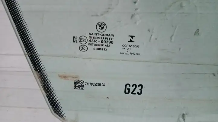 BMW 4 G22 G23 G24 G26 (2020 - ) 7955246 Стекло передней двери — фото 2