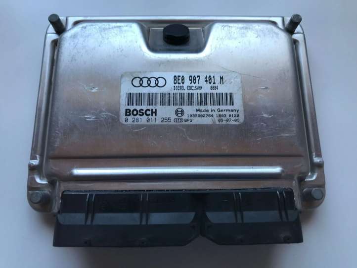 8E0907401M Audi A6 S6 C5 4B Variklio valdymo blokas