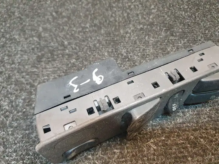 Saab 9-3 Ver2 (2003 - 2007) 4814356 Кнопка стеклоподъемников — фото 3