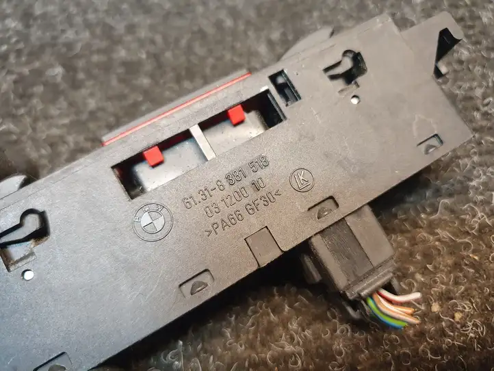 BMW 3 E46 (1998 - 2005) 61318381518 Кнопка стеклоподъемников — фото 4
