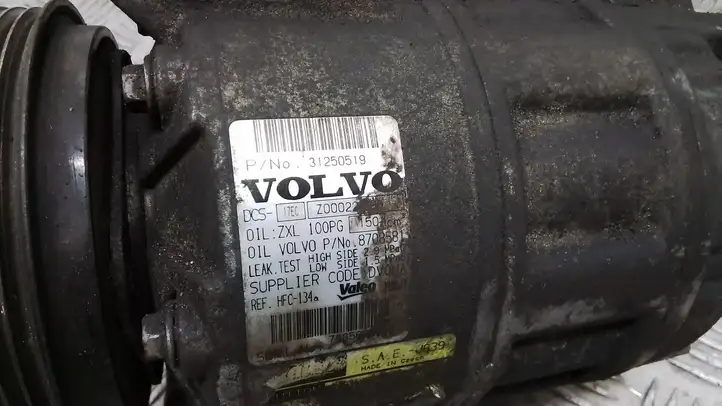 Volvo S80 (2009 - 2013) 31250519 Компрессор (насос) кондиционера воздуха — фото 4
