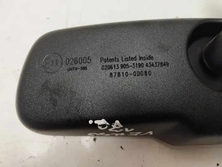 Toyota Verso (2012 - 2015) 878100D080 Салонное зеркало заднего вида — фото 6
