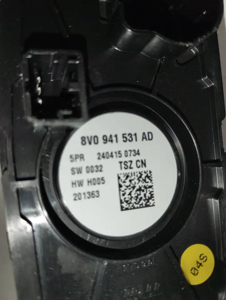 Audi A3/S3 8V (2016 - 2020) 8V0941531AD Включатель фонарей — фото 4