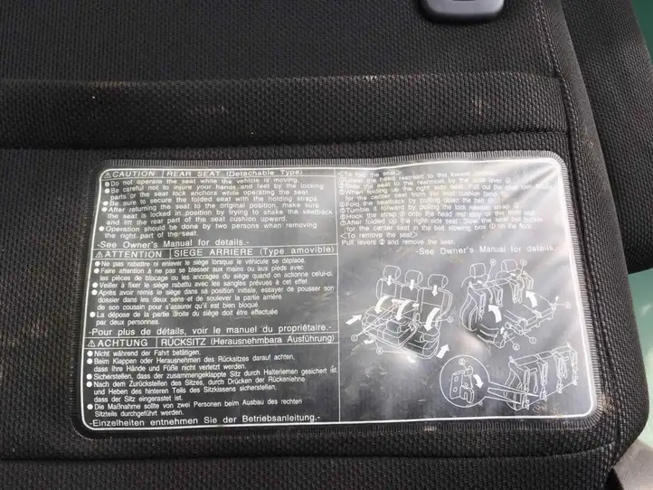 Toyota Corolla Verso E121 (2001 - 2004) 7107413800 Переднее сиденье водителя — фото 2