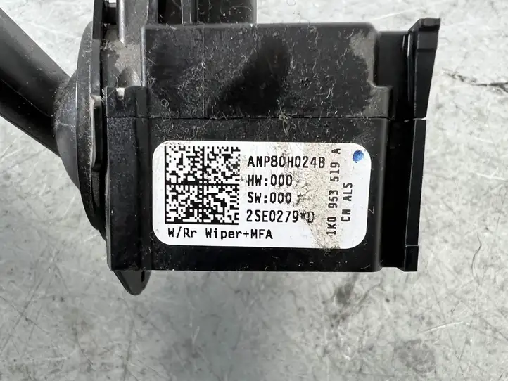 Volkswagen Golf Plus (2004 - 2008) 1K0953519A Переключатель стеклоочистителей — фото 2