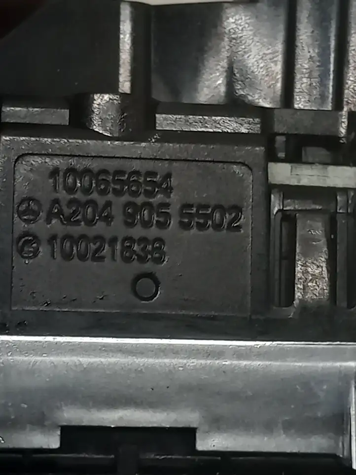 Mercedes-Benz C W204 (2007 - 2014) A2049055502 Блок кнопок стеклоподъемников — фото 4