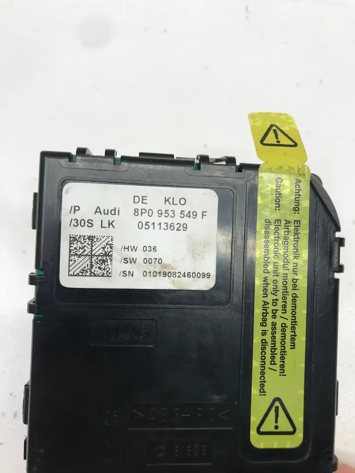 Audi A3/S3 8P (2008 - 2013) 8P0953549F Модуль комфорта — фото 3