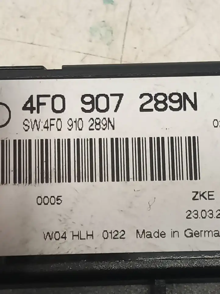 Audi A6 S6 C6 4F (2008 - 2011) 4F0907289N Модуль комфорта — фото 2