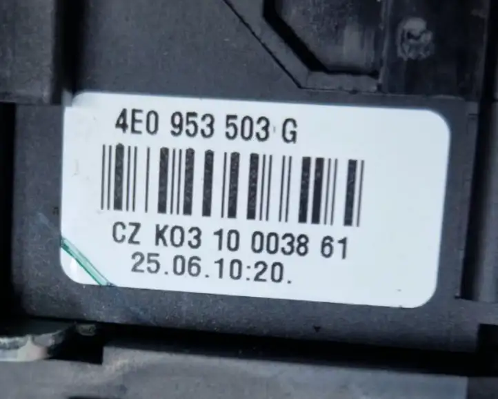Audi A6 Allroad C6 (2008 - 2011) 4E0953503G Контактное кольцо SRS — фото 2