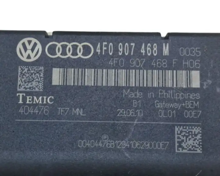 Audi A6 Allroad C6 (2008 - 2011) 4F0907468M Модуль Gateway — фото 6