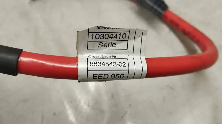 BMW 3 F30 F35 F31 (2012 - 2018) 9214506 Плюсовой провод аккумулятора — фото 7