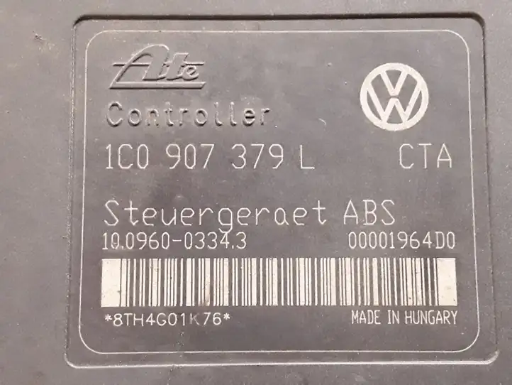 Volkswagen Golf IV (1998 - 2005) 1C0907379L ABS блок — фото 2