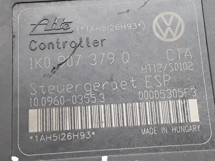 Volkswagen Golf V (2003 - 2009) 1K0907379Q ABS блок — фото 2