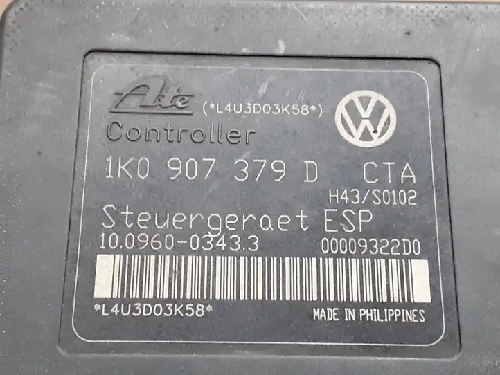 Volkswagen Touran I (2003 - 2010) 1K0907379D ABS блок — фото 2