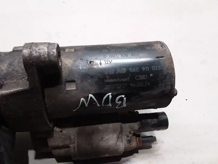 Audi A6 S6 C6 4F (2004 - 2008) 06E911023C Стартер — фото 2