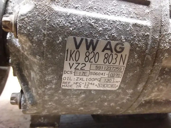 Volkswagen PASSAT B6 (2005 - 2010) 1K0820803N Компрессор (насос) кондиционера воздуха — фото 2