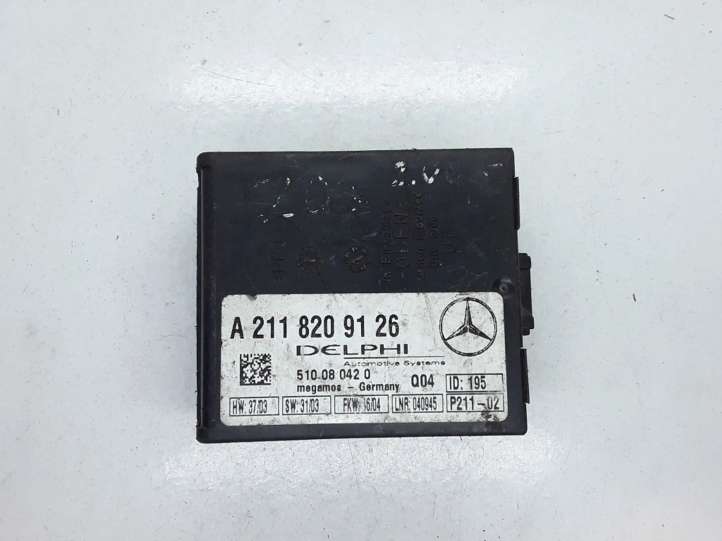 A2118209126 Mercedes-Benz E W211 Signalizacijos valdymo blokas