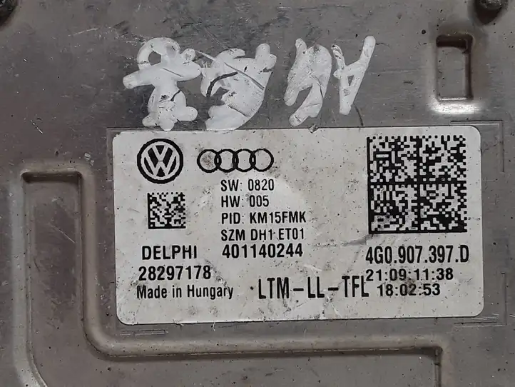Audi A6 C7 (2011 - 2014) 4G0907379D Блок розжига ксенона — фото 2